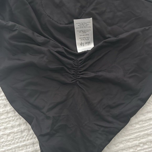 Blue Life bathing suit open back with crochet detail great for festival season - Picture 4 of 4